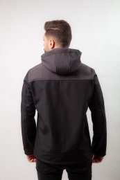 Softhell Mont UZ 01,iş elbiseleri,softshell mont,softshell ceket,kapşonlu softshell,baskılı softshell mont,softshell mont baskı,, 