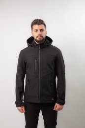 Softhell Mont UZ 01,iş elbiseleri,softshell mont,softshell ceket,kapşonlu softshell,baskılı softshell mont,softshell mont baskı,, 