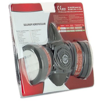 Gaz Maskesi Yarım Yüz  V-800 – V-7800 ( A1P2R ) Blister Set