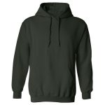 Kapüşonlu sweatshirt siyah renk, kanguru cepli, baskılı sweatshirt imalatı ve kurumsal etkinlik sweatshirt üretimi için ideal model