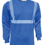 Bisiklet yaka reflektörlü sweatshirt, iş güvenliği sağlayan reflektörlü iş kazağı, kurumsal sweatshirt ve baskılı sweatshirt imalatına uygun tasarım