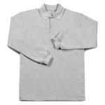 Polo yaka sweatshirt, iş kazağı olarak kullanılan kurumsal ve firma baskılı sweatshirt imalatına uygun iki iplik kumaşlı model